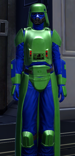 Tundra Enforcer Chestpiece (No Backpack) dyed in SWTOR. Tundra Enforcer Chestpiece (No Backpack) dyed in SWTOR.