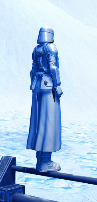 Tundra Enforcer Chestpiece (No Backpack) Armor Set player-view from Star Wars: The Old Republic. - PLAYER Tundra Enforcer Chestpiece (No Backpack) Armor Set player-view from Star Wars: The Old Republic.