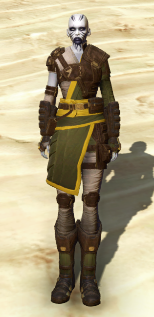 Tython Highlander Armor Set Outfit from Star Wars: The Old Republic.