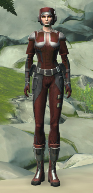 Ubrikkian Industries Corporate Armor Set Outfit from Star Wars: The Old Republic.