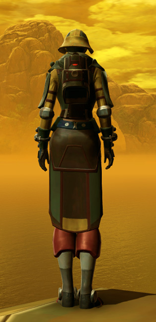 Vagabond Armor Set player-view from Star Wars: The Old Republic.