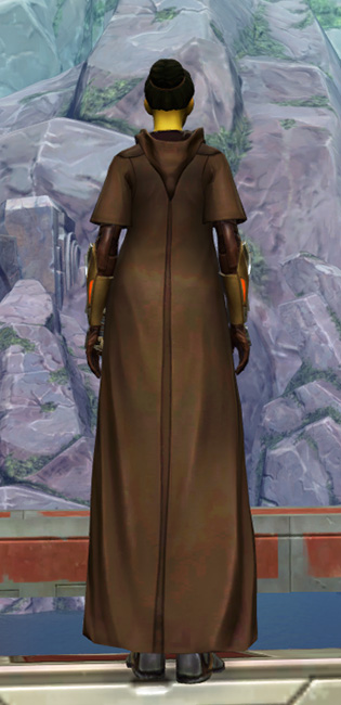 Valiant Jedi Armor Set player-view from Star Wars: The Old Republic.