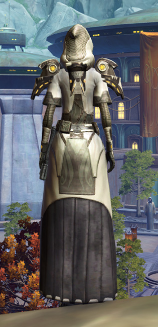 Veda Aegis Armor Set player-view from Star Wars: The Old Republic.