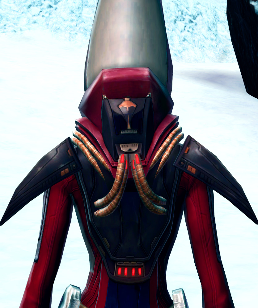 Venerated Mystic Armor Set detailed back view from Star Wars: The Old Republic.