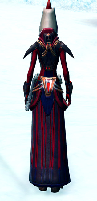 Venerated Mystic Armor Set player-view from Star Wars: The Old Republic.