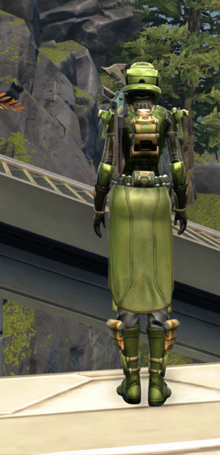 Veteran Ranger Armor Set player-view from Star Wars: The Old Republic.