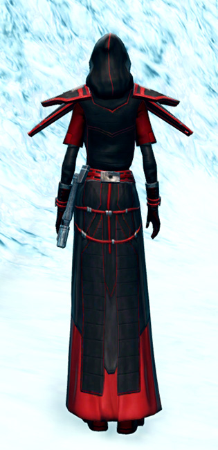 Vicious Adept Armor Set player-view from Star Wars: The Old Republic.