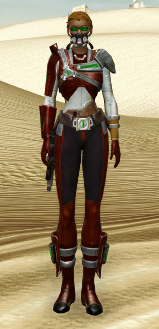 Voltaic Sleuth Armor Set Outfit from Star Wars: The Old Republic.