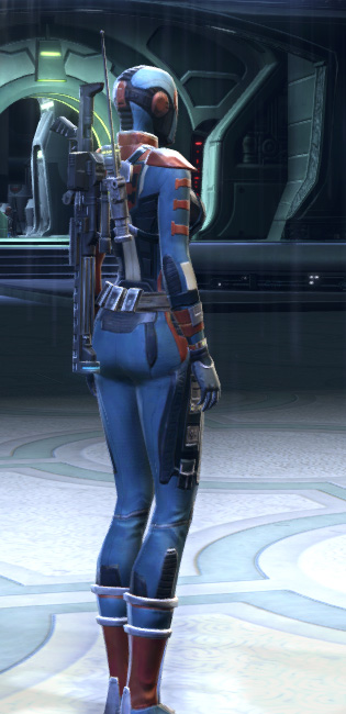 Voss Agent Armor Set player-view from Star Wars: The Old Republic.