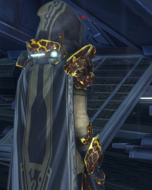Voss Knight Armor Set Back from Star Wars: The Old Republic.