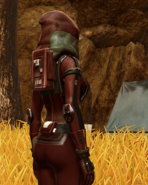 Voss Operative Armor Set Back from Star Wars: The Old Republic. Voss Operative Armor Set Back from Star Wars: The Old Republic. - BACK