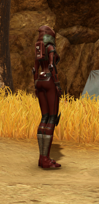 Voss Operative Armor Set player-view from Star Wars: The Old Republic. - PLAYER Voss Operative Armor Set player-view from Star Wars: The Old Republic.