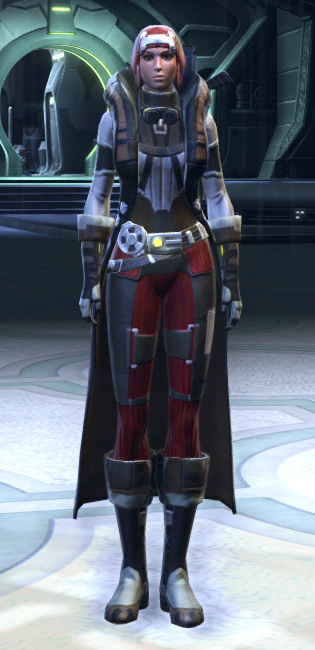 Voss Smuggler Armor Set Outfit from Star Wars: The Old Republic.