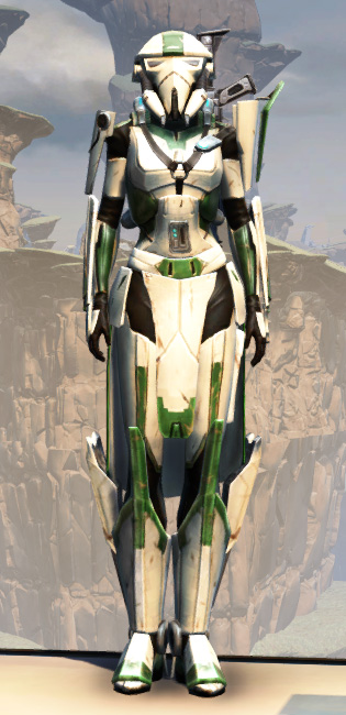 War Hero Combat Medic Armor Set Outfit from Star Wars: The Old Republic.
