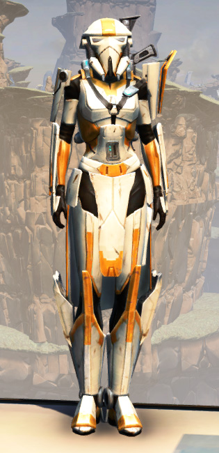 War Hero Eliminator (Rated) Armor Set Outfit from Star Wars: The Old Republic.