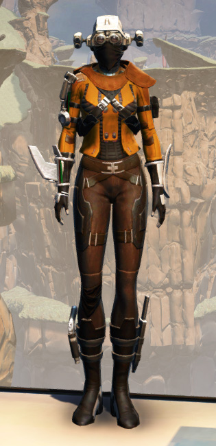 War Hero Field Medic (Rated) Armor Set Outfit from Star Wars: The Old Republic.