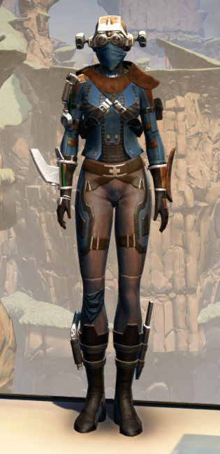 War Hero Field Tech Armor Set Outfit from Star Wars: The Old Republic.