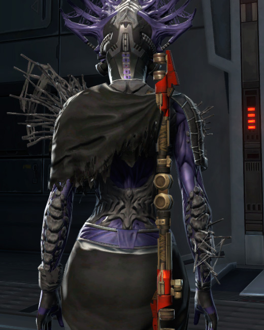 War Hero Force-Mystic (Rated) Armor Set Back from Star Wars: The Old Republic.