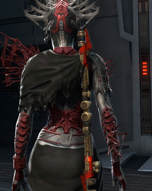 War Hero Survivor (Rated) Armor Set Back from Star Wars: The Old Republic.
