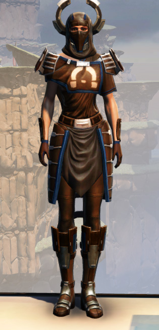 War Hero Stalker Armor Set Outfit from Star Wars: The Old Republic.