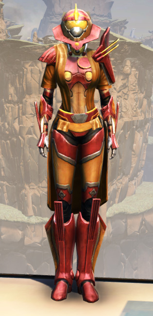 War Hero Weaponmaster (Rated) Armor Set Outfit from Star Wars: The Old Republic.