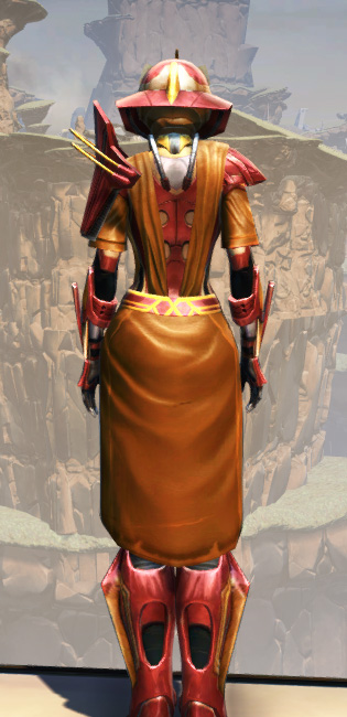 War Hero Weaponmaster (Rated) Armor Set player-view from Star Wars: The Old Republic.