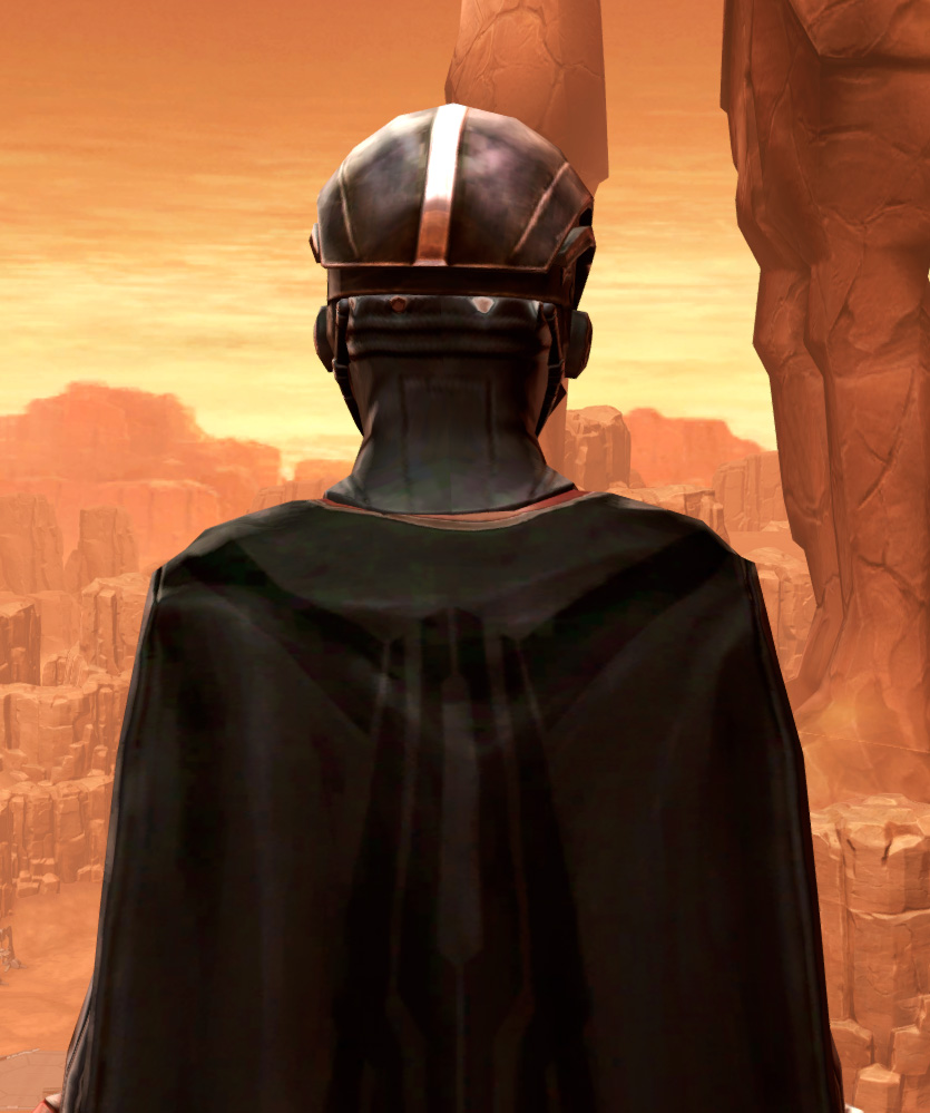 Warlord Elite Armor Set detailed back view from Star Wars: The Old Republic.