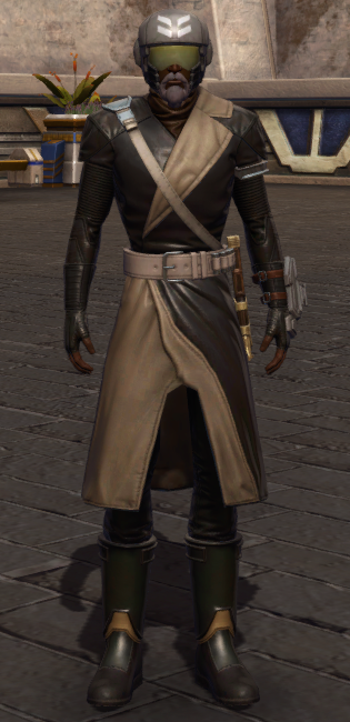 Wayward Voyager Armor Set Outfit from Star Wars: The Old Republic.