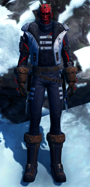 Winter Outlaw Armor Set Outfit from Star Wars: The Old Republic.