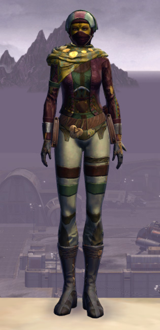 Xonolite Onslaught Armor Set Outfit from Star Wars: The Old Republic.
